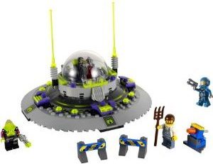 LEGO Christmas Gift Ideas 2012 Alien Abduction Flying Saucer Set