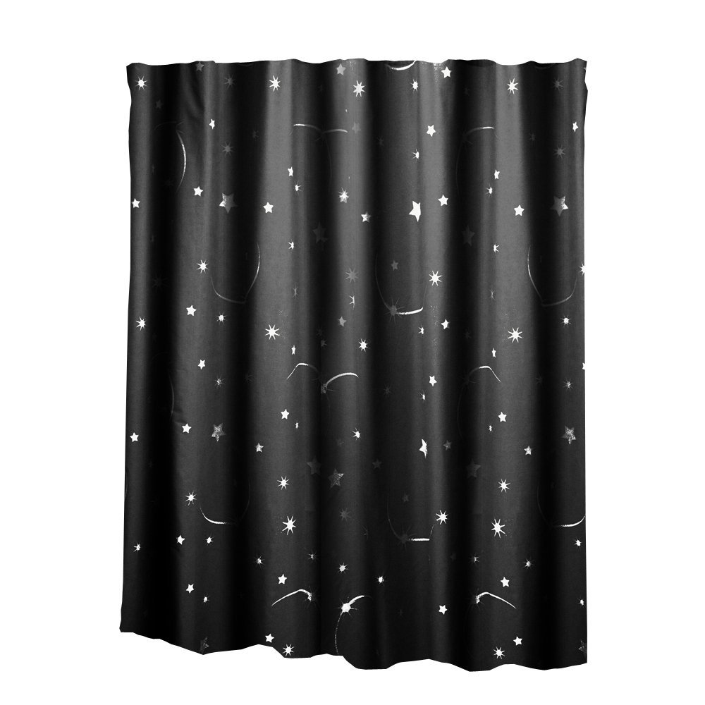 Outer Space Shower Curtain Glows