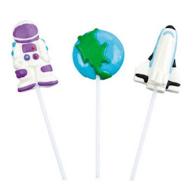 Astronaut Sucker Lollipops for 2013