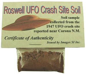 Best Gift Idea of 2012 Roswell Soil Sample Dirt for sale